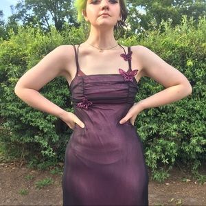 Vintage 90s prom dress